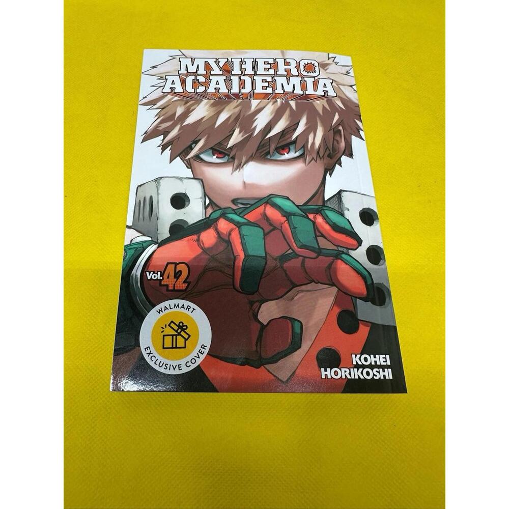 My Hero Academia Manga Volume 42 Vol. [Walmart Exclusive Bakugo Cover Variant]
